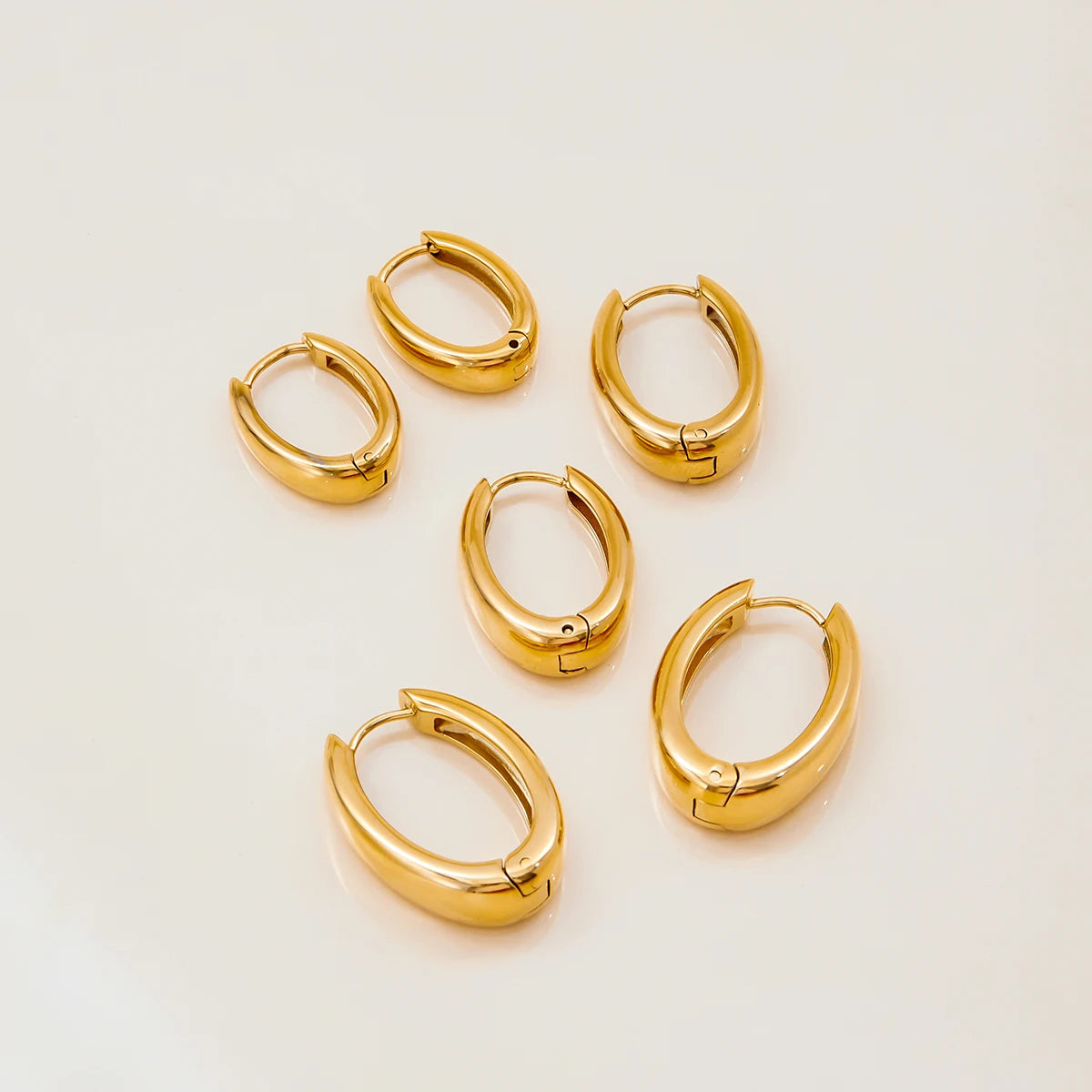 Gold Hoop Earrings