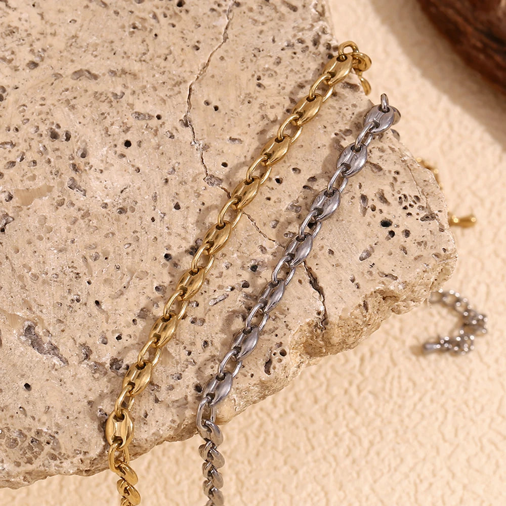 Coffee Bean Anklet