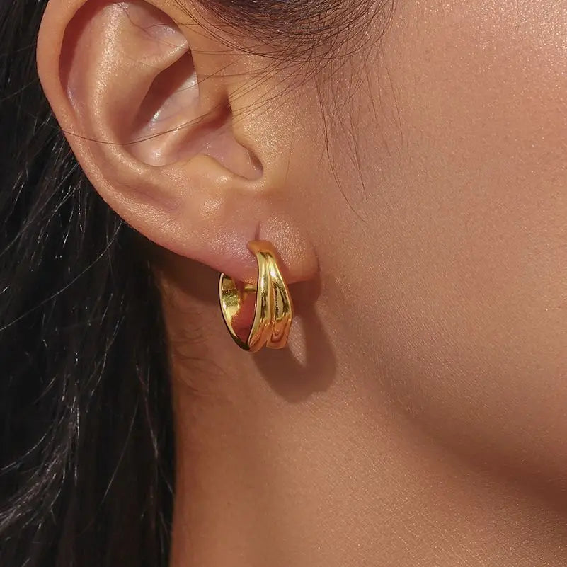 Textured Gold Ring