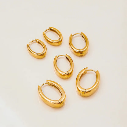 Gold Hoop Earrings