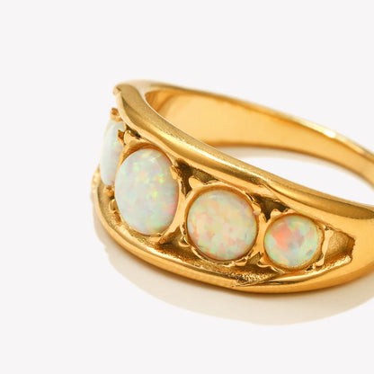 Opal Stone Ring