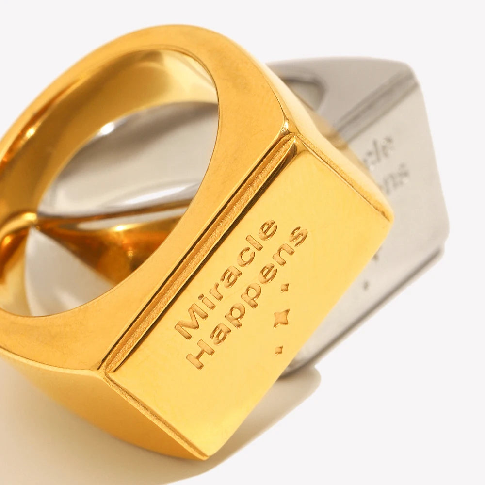 Miracle Happens Ring
