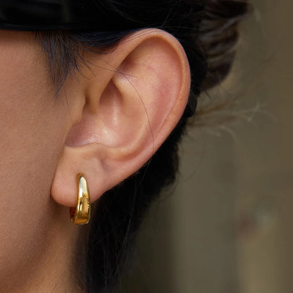 Gold Hoop Earrings