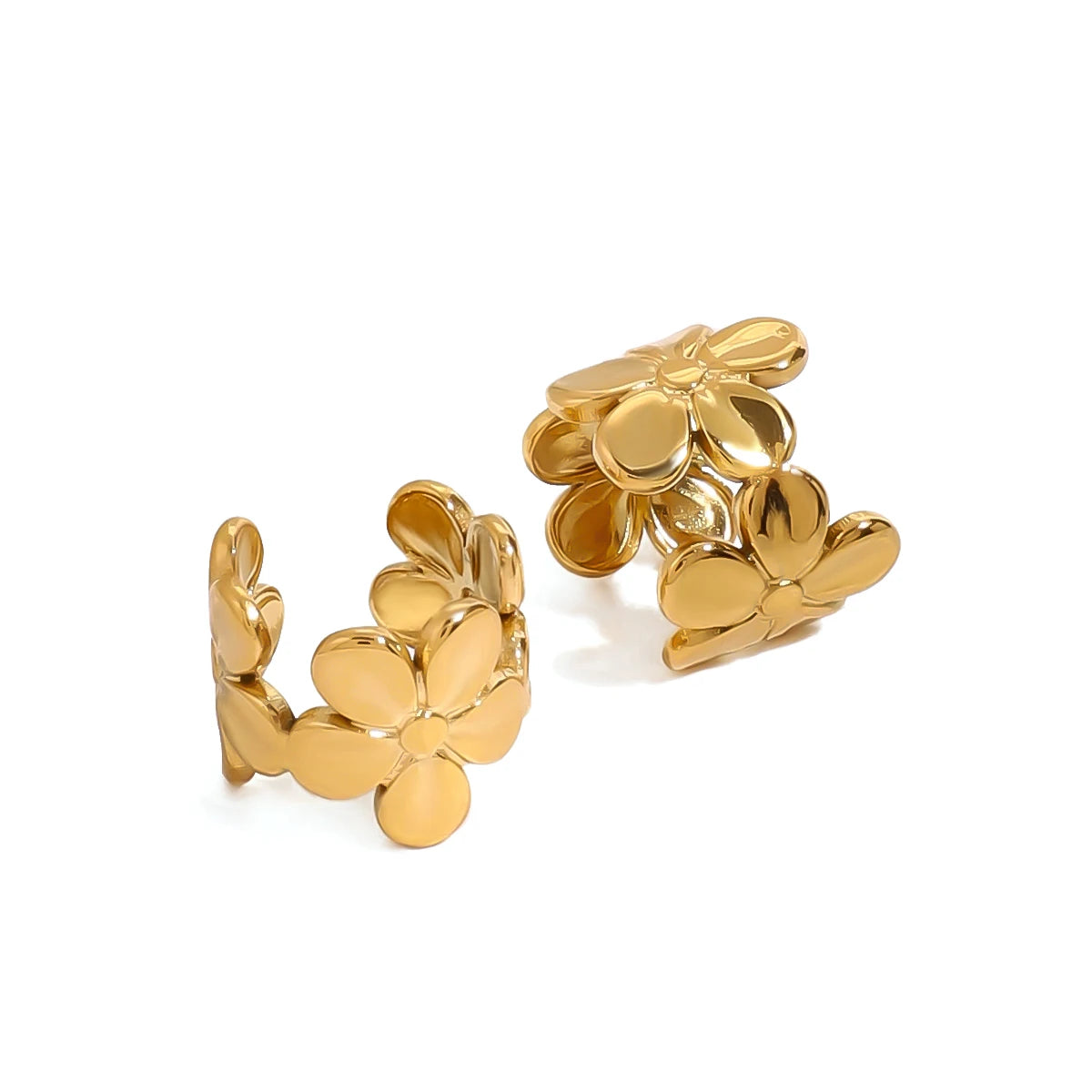 Flower Ear Cuff