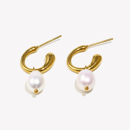 Freshwater Pearl Drop Earrings