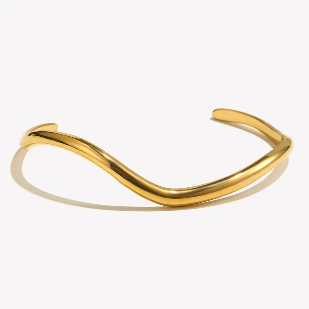 Wave Cuff Bracelet