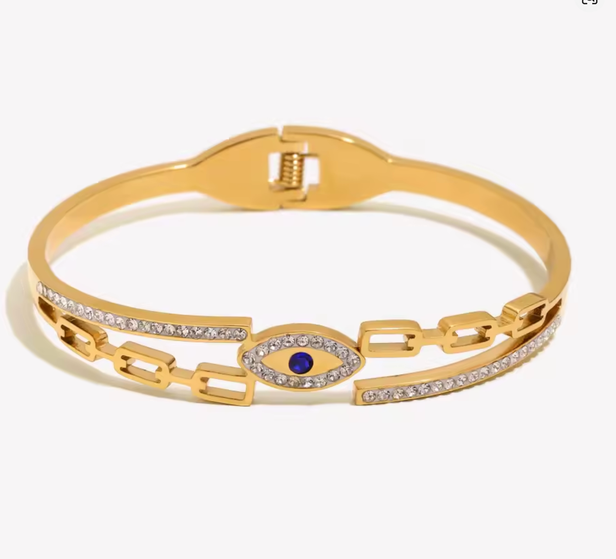 Devil's Eye Shell Bracelet